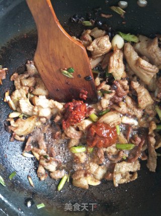 Stir Fried Salted Pork recipe