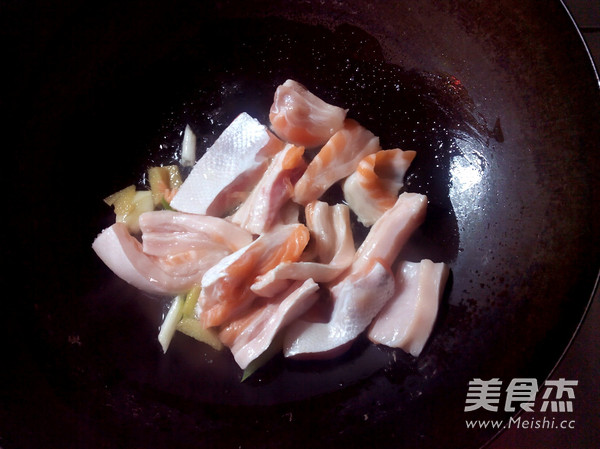 Pork Belly with Mushroom recipe