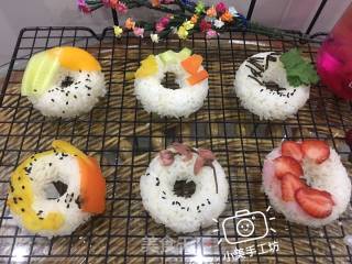 #四sessional Baking Contest and is The Semi-final of The Love to Eat Festival#donut Sushi recipe