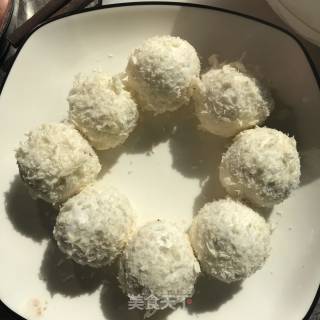 Glutinous Rice Cheese, Chocolate Balls recipe