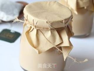 Black Tea Cheese Pudding recipe
