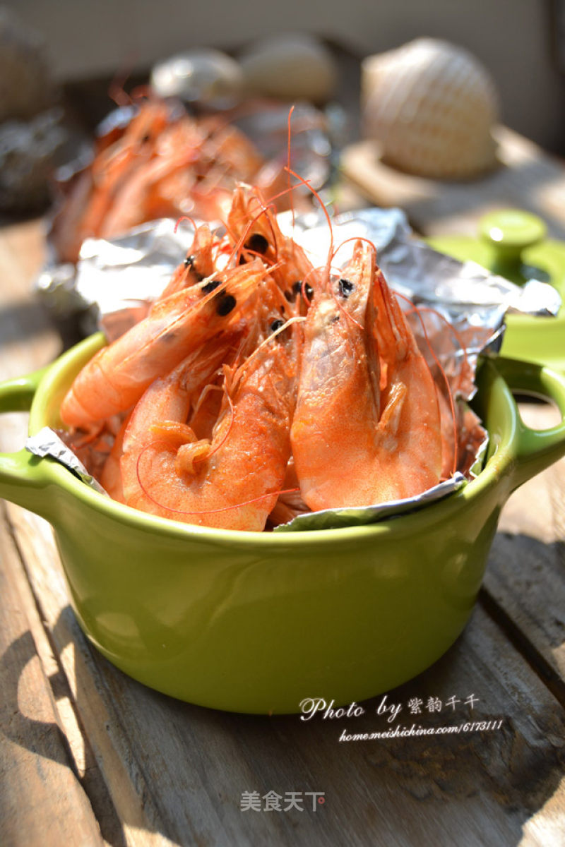 Microwave Version-salt-baked Shrimp recipe