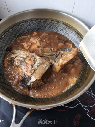 Braised Spanish Mackerel Head recipe