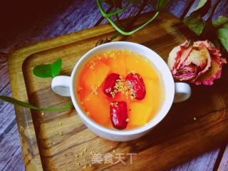 Stewed Papaya with Rock Sugar recipe