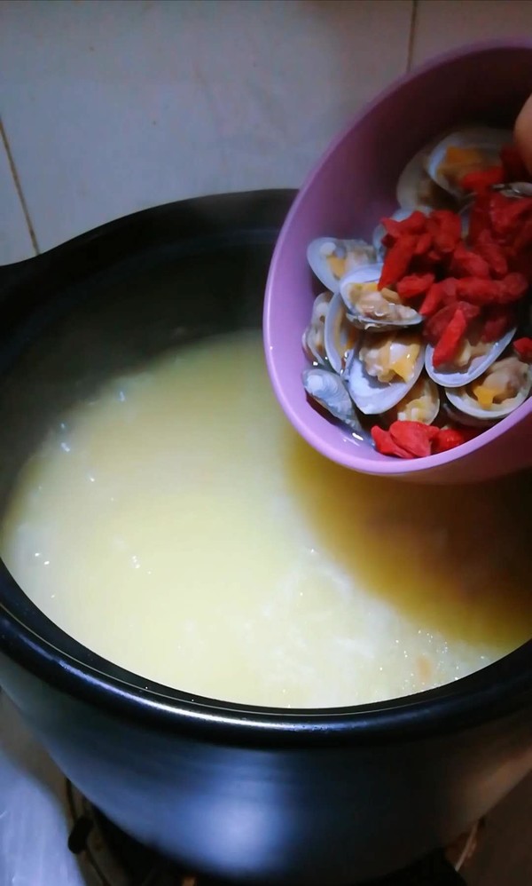 Seafood Chicken Congee recipe