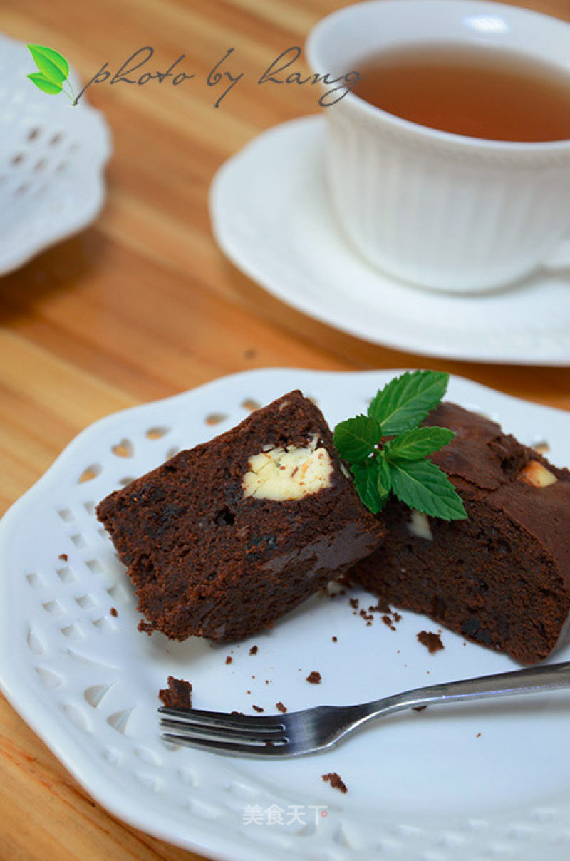 Blueberry Cheese Brownie Cake recipe