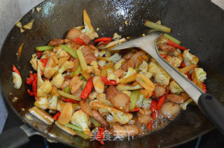 Cauliflower Fried Pork recipe