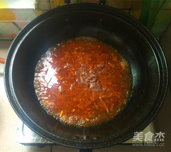 Spicy Pork Liver recipe