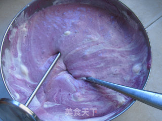 Taro and Purple Sweet Potato Ice Cream recipe