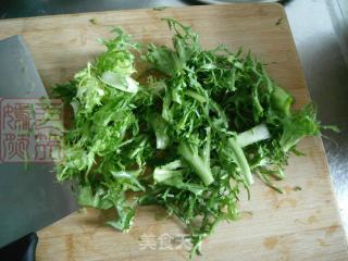 Sesame Sauce Mixed Bitter Chrysanthemum recipe