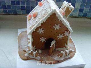 [food is Still Ring Baking Competition Area]: The Sweetest House---christmas Gingerbread House recipe