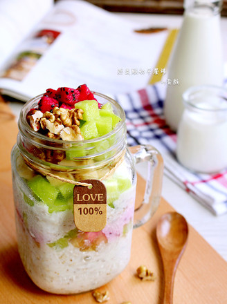 Oatmeal Yogurt Breakfast Jar recipe