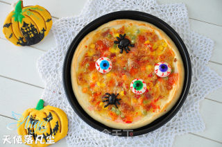 Halloween Screaming Pizza recipe