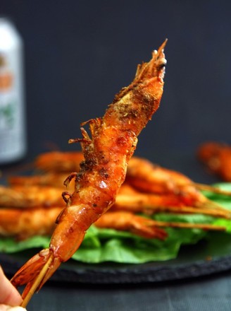Shrimp Skewers with Cumin recipe