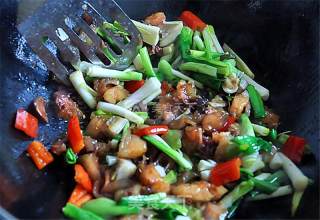 Stir-fried Beef Tendon with Garlic recipe