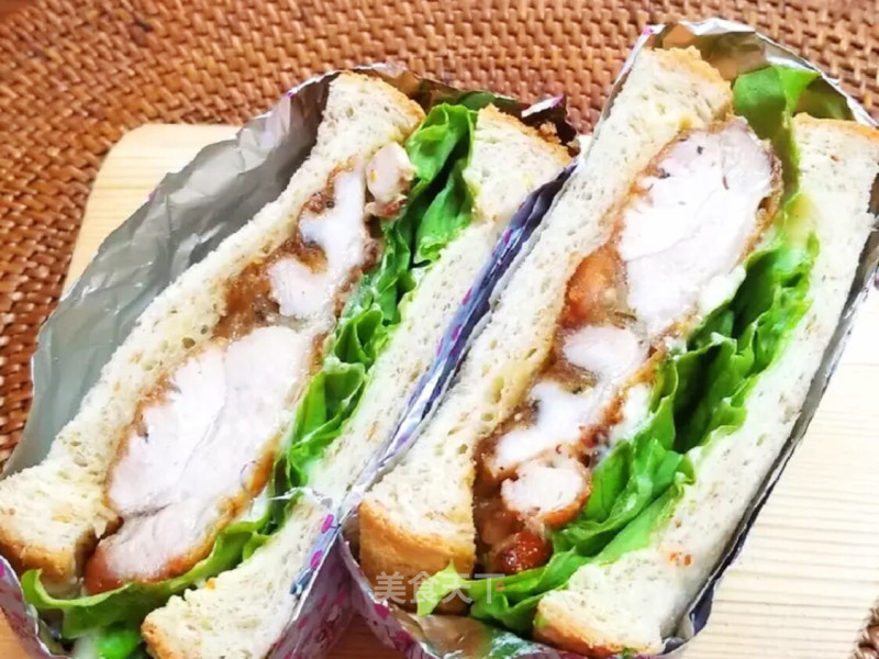 Chicken Drumstick Sandwich recipe