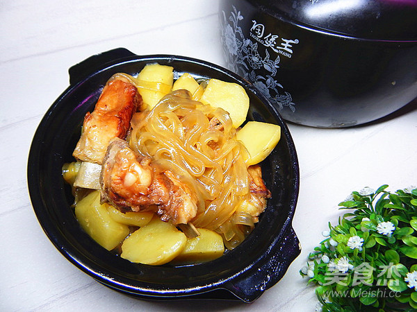 Stewed Ribs with Potato Vermicelli recipe