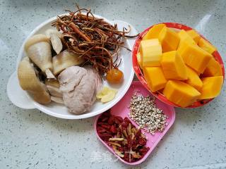 #trust之美#five-fingered Peach and Papaya Stewed Chicken recipe