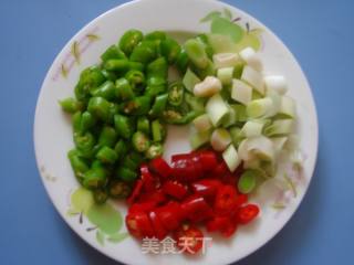 [sichuan Cuisine] Stir-fried Pork Heart with Double Pepper recipe