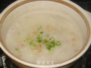 Honeysuckle Lean Pork Congee recipe