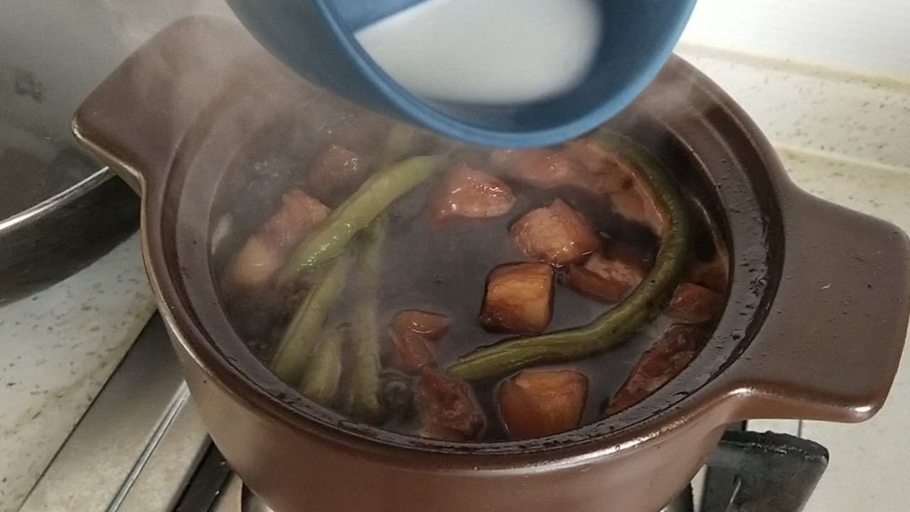 Super Simple Lazy Pork Belly Stew with Beans recipe