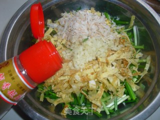 Egg Crust Mixed with Chives recipe