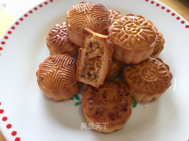 Five Kernel Moon Cakes recipe