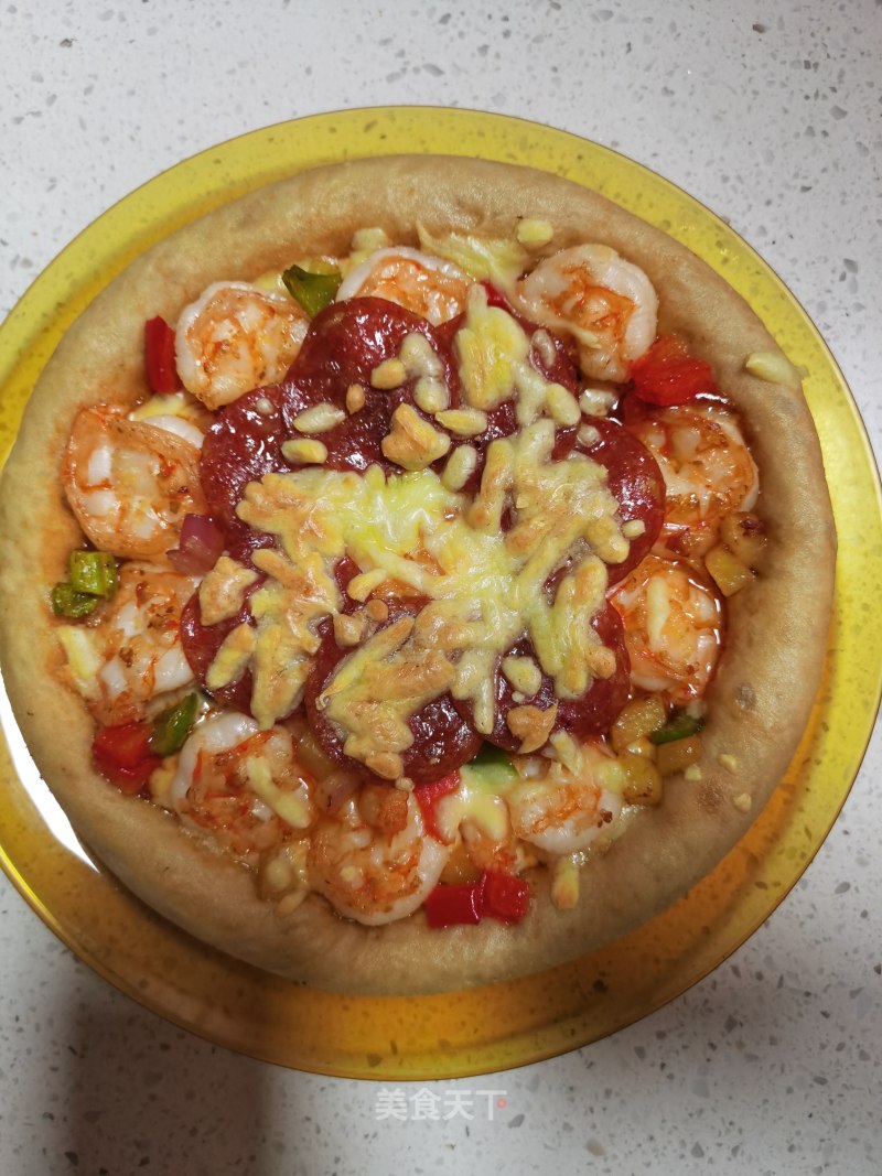 Seafood Pizza recipe