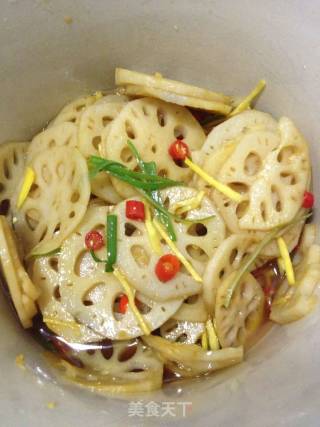 Mixed Lotus Root Slices recipe