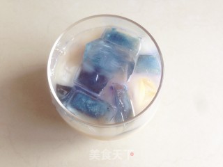 Butterfly Pea Flower Yakult recipe