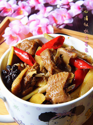 Fried Duck with Ginger recipe