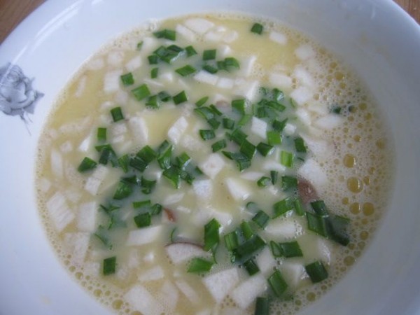 Mushroom Egg Custard recipe