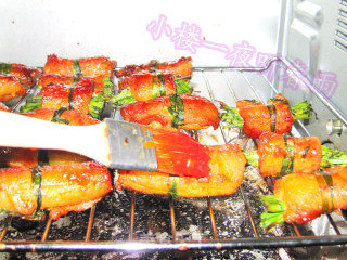 [original Diy Barbecue]---(cook100 Garlic Bbq Sauce) Roasted Pork Belly Rolls recipe