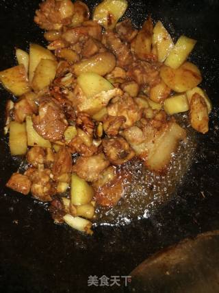Casserole Yellow Braised Chicken recipe