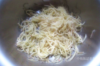 Steamed Potato Shreds recipe