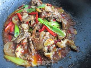 Dry Pot Beef Head Meat-xinjiang Taste recipe