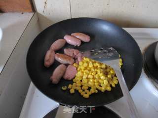 Pasta with Cheese Sausage recipe