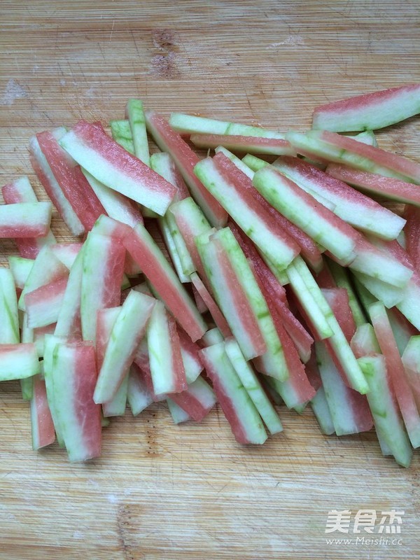 Cold Watermelon Peel recipe