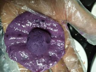 Purple Sweet Potato Coconut Ball recipe