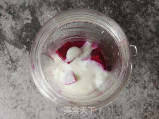 Dragon Fruit Flavored Milk recipe