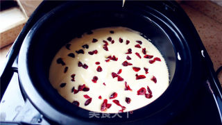 Rice Cooker Version Cranberry Chiffon Cake recipe
