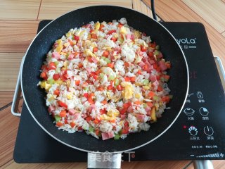 Pineapple Egg Fried Rice recipe