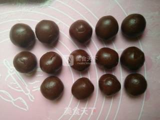 #新良首第届烤大赛# Sweet Chocolate Coconut Cranberry Mooncakes recipe