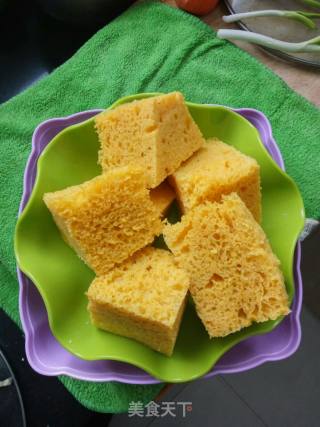 Pumpkin Steamed Cake recipe