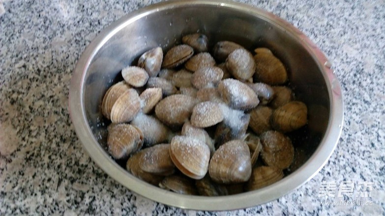 Fried Yellow Clams recipe