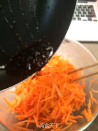 Toss with Carrot Shreds recipe