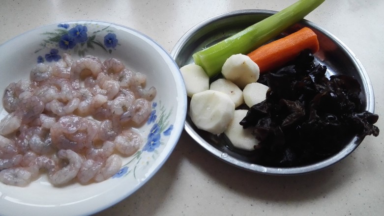 Stir-fried Vegetables with Shrimp recipe