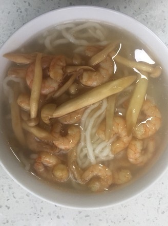Seafood, Mushroom and Shrimp Noodle recipe