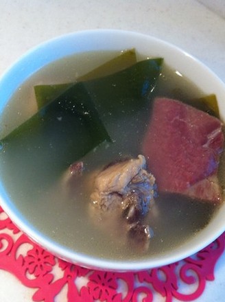 Spine Seaweed Soup recipe