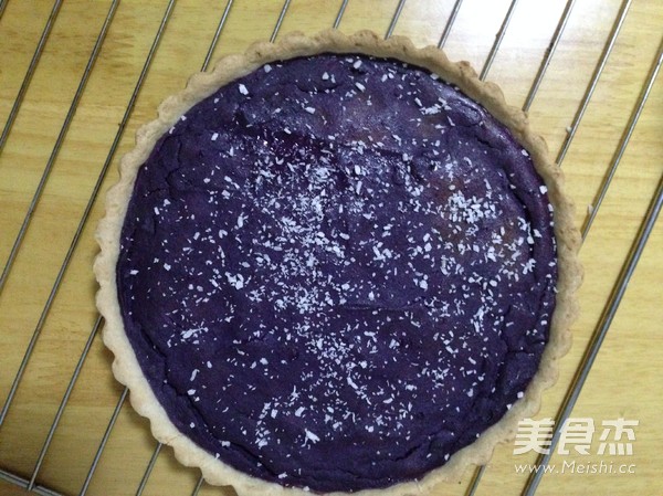 Coconut Purple Potato Pie recipe